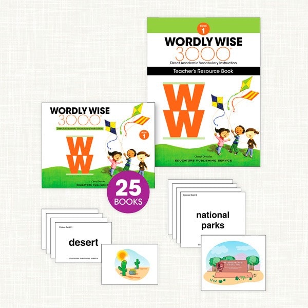 Wordly Wise 3000 Vocabulary Classroom Set With 25 Books, 4th Edition ...