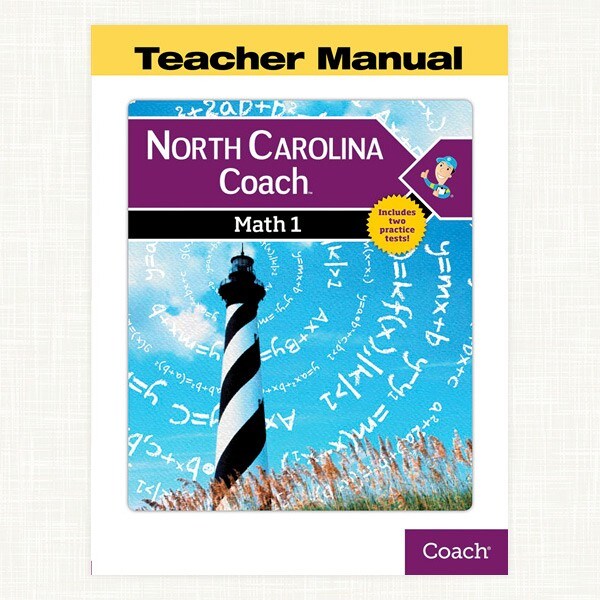 North Carolina Coach Math I Teacher Edition