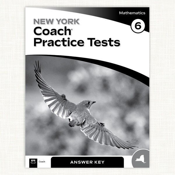 New York Coach (2025) Math Practice Test Answer Key - Grade 6