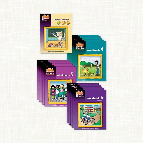 Primary Phonics Classroom Reading Program, Levels 4 to 6, Set of 76