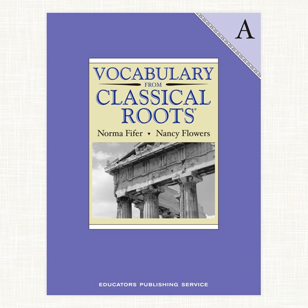 Vocabulary From Classical Roots, Book A, Student Book