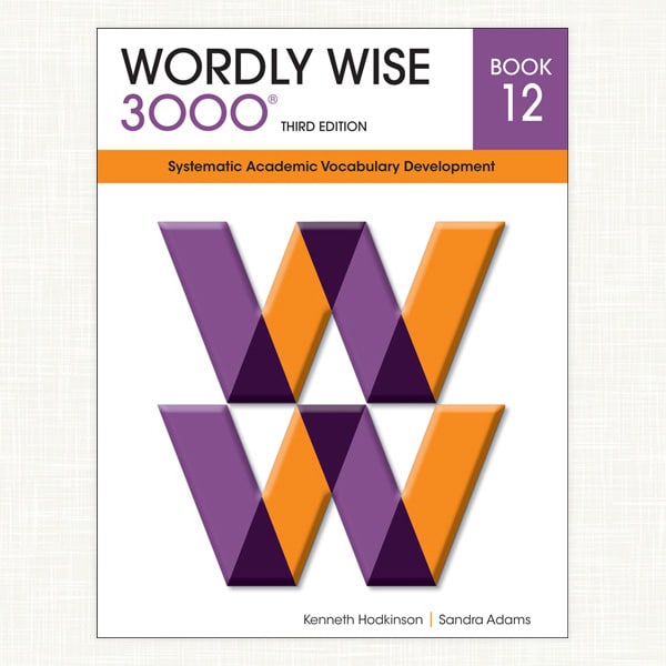 Wordly Wise 3000 Student Book, 3rd Edition, Grade 12