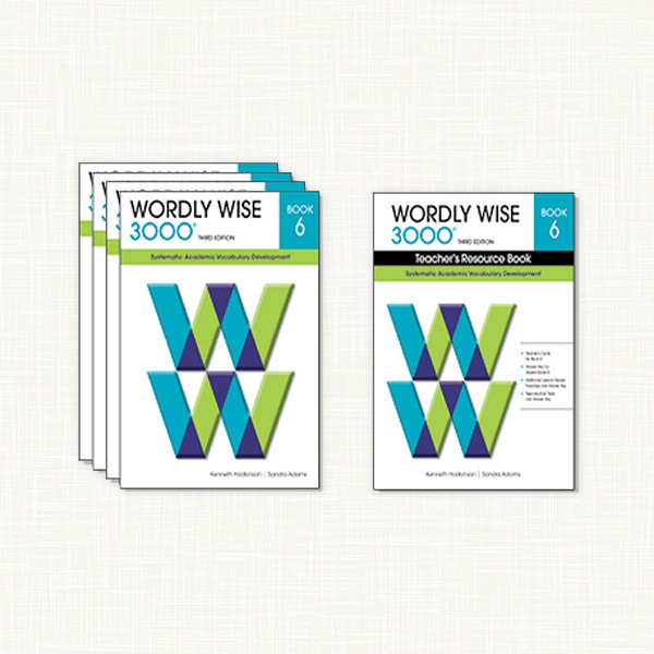 Wordly Wise 3000 Classroom Set And Teacher's Edition, Grade 6, Set Of ...